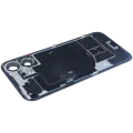 Back Glass w/ MagSafe Magnet & NFC & Flashlight Flex For iPhone 16 (Genuine OEM) (Black)