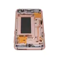 OLED Assembly With Frame For Samsung Galaxy S9 (Aftermarket Plus) (Sunrise Gold)
