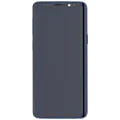 OLED Assembly With Frame For Samsung Galaxy S9 (Aftermarket Plus) (Coral Blue)