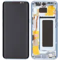 OLED Assembly With Frame For Samsung Galaxy S8 (Aftermarket Plus) (Coral Blue)