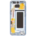 OLED Assembly With Frame For Samsung Galaxy S8 (Aftermarket Plus) (Coral Blue)