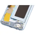 OLED Assembly With Frame For Samsung Galaxy S8 (Aftermarket Plus) (Coral Blue)