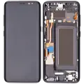 OLED Assembly With Frame For Samsung Galaxy S8 (Aftermarket Plus) (Midnight Black)