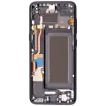 OLED Assembly With Frame For Samsung Galaxy S8 (Aftermarket Plus) (Midnight Black)