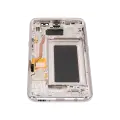 OLED Assembly With Frame For Samsung Galaxy S8 (Aftermarket Plus) (Arctic Silver)