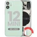 Back Housing W/ Small Parts For iPhone 12 Mini (EU / Global Version) (Aftermarket Plus) (Green)