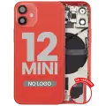 Back Housing W/ Small Parts For iPhone 12 Mini (US Version) (Aftermarket Plus) (Red)