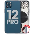 Back Housing W/ Small Parts For iPhone 12 Pro (US Version) (Used OEM Pull: Grade A) (Pacific Blue)