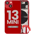 Back Housing W/ Small Parts For iPhone 13 Mini (EU / Global Version) (Aftermarket Plus) (Red)