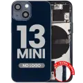 Back Housing W/ Small Parts For iPhone 13 Mini (EU / Global Version) (Aftermarket Plus) (Midnight)