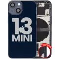 Back Housing W/ Small Parts For iPhone 13 Mini (US Version) (Used OEM Pull: Grade C) (Midnight)