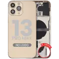 Back Housing W/ Small Parts For iPhone 13 Pro Max (US Version) (Aftermarket Plus) (Gold)