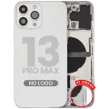 Back Housing W/ Small Parts For iPhone 13 Pro Max (US Version) (Aftermarket Plus) (Silver)