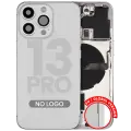 Back Housing W/ Small Parts For iPhone 13 Pro (EU / Global Version) (Aftermarket Plus) (Silver)
