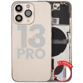 Back Housing W/ Small Parts For iPhone 13 Pro (US Version) (Used OEM Pull: Grade A) (Gold)