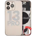 Back Housing W/ Small Parts For iPhone 13 Pro (US Version) (Used OEM Pull: Grade C) (Gold)