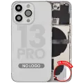 Back Housing W/ Small Parts For iPhone 13 Pro (US Version) (Aftermarket Plus) (Silver)