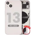 Back Housing W/ Small Parts For iPhone 13 (US Version) (Aftermarket Plus) (Pink)