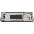OLED Assembly With Frame For Xiaomi 12T / 12T Pro / Redmi K50 Ultra (Refurbished) (Silver)