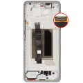 OLED Assembly With Frame For Xiaomi Redmi Note 14 Pro+ 5G (Refurbished) (Lavender Purple)