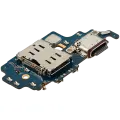 Charging Port Board With Sim Card Reader For Samsung Galaxy S21 Ultra 5G (G998B) (International Version) (Premium)