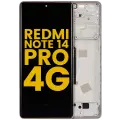 OLED Assembly With Frame For Xiaomi Redmi Note 14 Pro 4G (Refurbished) (Sand Gold)