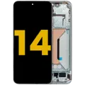 OLED Assembly With Frame For Xiaomi 14 (Refurbished) (Jade Green)