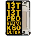OLED Assembly With Frame For Xiaomi 13T / 13T Pro / Redmi K60 Ultra (Refurbished) (Meadow Green)