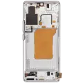 OLED Assembly With Frame For Xiaomi 13 Pro (Refurbished) (White)