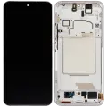 OLED Assembly With Frame For Xiaomi 13 (Refurbished) (White)