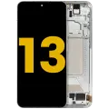 OLED Assembly With Frame For Xiaomi 13 (Refurbished) (Flora Green)