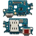 Charging Port Board With Sim Card Reader For Samsung Galaxy S22 5G (S9010) (Dual Sim Version) (Premium)