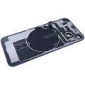 Back Glass w/ MagSafe Magnet & NFC & Flashlight Flex For iPhone 14 (Service Pack) (Purple)