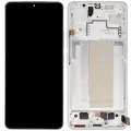 OLED Assembly With Frame For Xiaomi Poco F6 Pro / Redmi K70 / K70 Pro (Refurbished) (White)