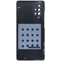 Back Cover Glass With Camera Lens Samsung Galaxy A71 5G (A716V / 2020) (Service Pack) (Prism Cube Black)