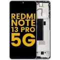 OLED Assembly With Frame For Xiaomi Redmi Note 13 Pro 5G (Refurbished) (Olive Green)