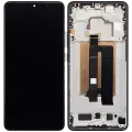 OLED Assembly With Frame For Xiaomi Poco X6 Pro / Redmi K70E (Refurbished) (Black)