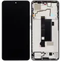 OLED Assembly With Frame For Xiaomi Poco X6 (Refurbished) (Black)