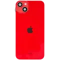 Back Glass w/ MagSafe Magnet & NFC & Flashlight Flex For iPhone 14 Plus (Service Pack) (Red)