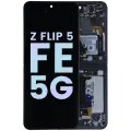 Inner OLED Assembly With Frame For Samsung Galaxy Z Flip 5 5G (US & International) (Service Pack) (Gray)