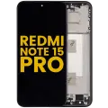 OLED Assembly With Frame For Xiaomi Redmi Note 15 Pro (Refurbished) (Black)