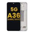 OLED Assembly With Frame For Samsung Galaxy A36 5G (A366 / 2025) (Refurbished) (Lavender)