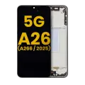 OLED Assembly With Frame For Samsung Galaxy A26 5G (A266 / 2025) (Refurbished) (Black)