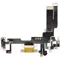 Charging Port Flex Cable For iPhone 14 (Aftermarket Plus) (Yellow)