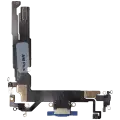 Charging Port Flex Cable For iPhone 16 (Aftermarket Plus) (Ultramarine)