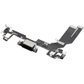Charging Port Flex Cable For iPhone 16e (Aftermarket Plus) (Black)