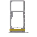 Dual Sim Card Tray For Samsung Galaxy A17 4G (A175 / 2025) (Premium) (Gray)