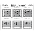 Solder Mask Pad For iPhone Series (15 Piece Set) (Qianli)