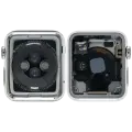 Housing Assembly Compatible For Watch Series 1 (38MM) (Used OEM Pull: Grade A) (Stainless / Silver)