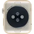 Housing Assembly Compatible For Watch Series 1 (42MM) (Used OEM Pull: Grade A) (Cellular Version) (Aluminum / Gold)